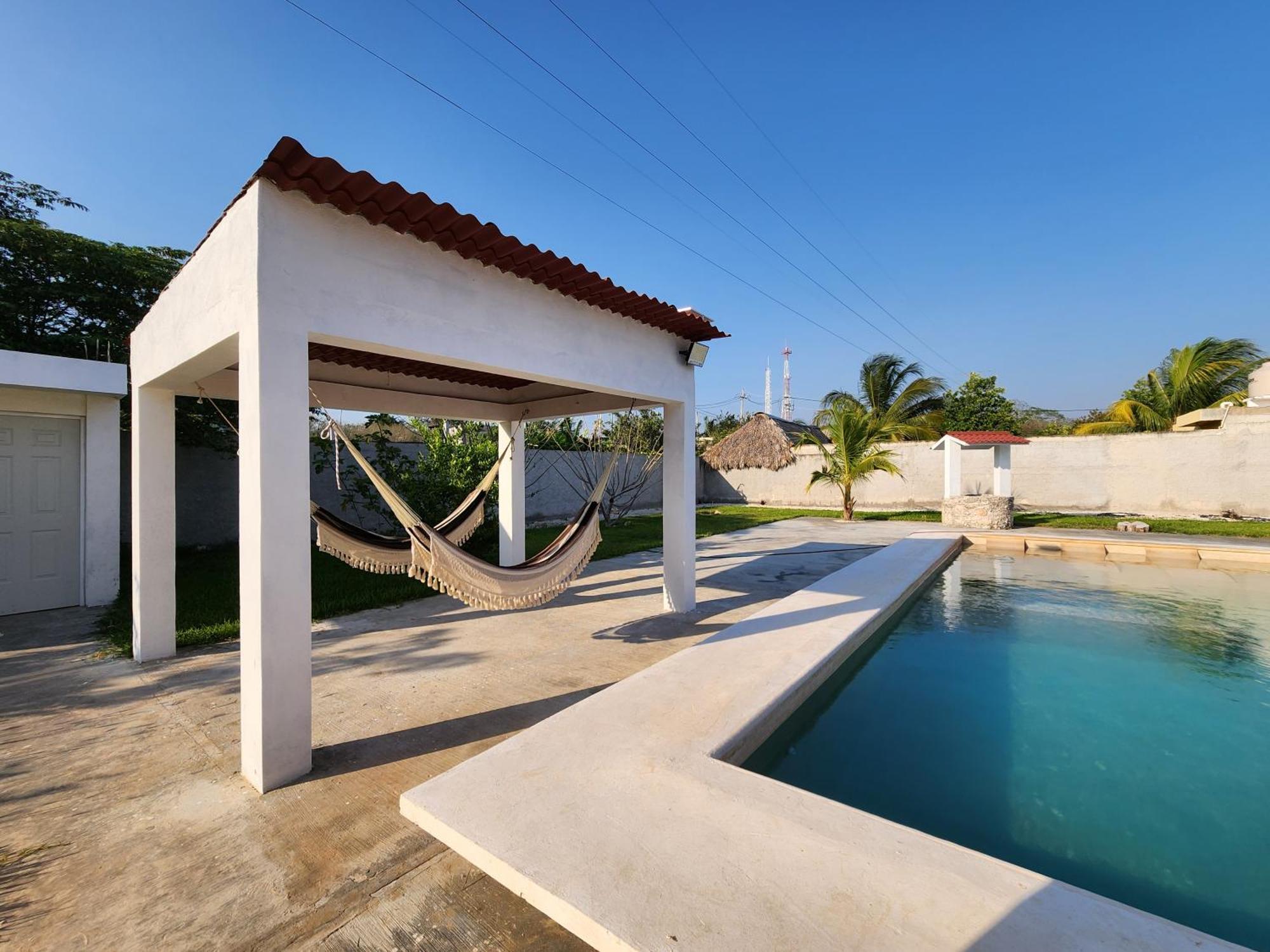 Pergola'S Road House Villa Campeche Exteriör bild